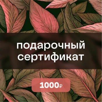 Каталог товаров 136 Подарочный сертификат на 1000 ₽
